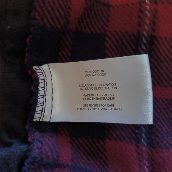 Orvis Red and Blue Plaid Shirt Jacket - Picture 7 of 8